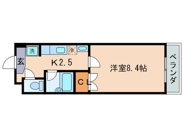 ア－トプラザ野路の物件間取画像